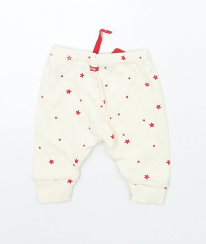 Gap Baby Ivory Geometric  Sweatpants Trousers Size 0-3 Months