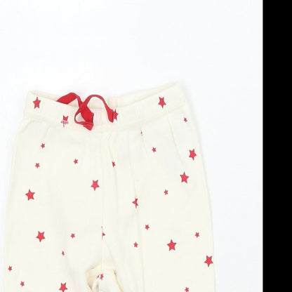 Gap Baby Ivory Geometric  Sweatpants Trousers Size 0-3 Months