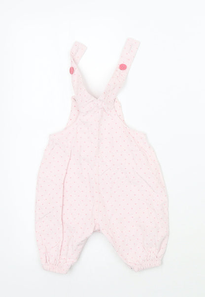 NEXT Girls Pink Geometric  Babygrow One-Piece Size 0-3 Months