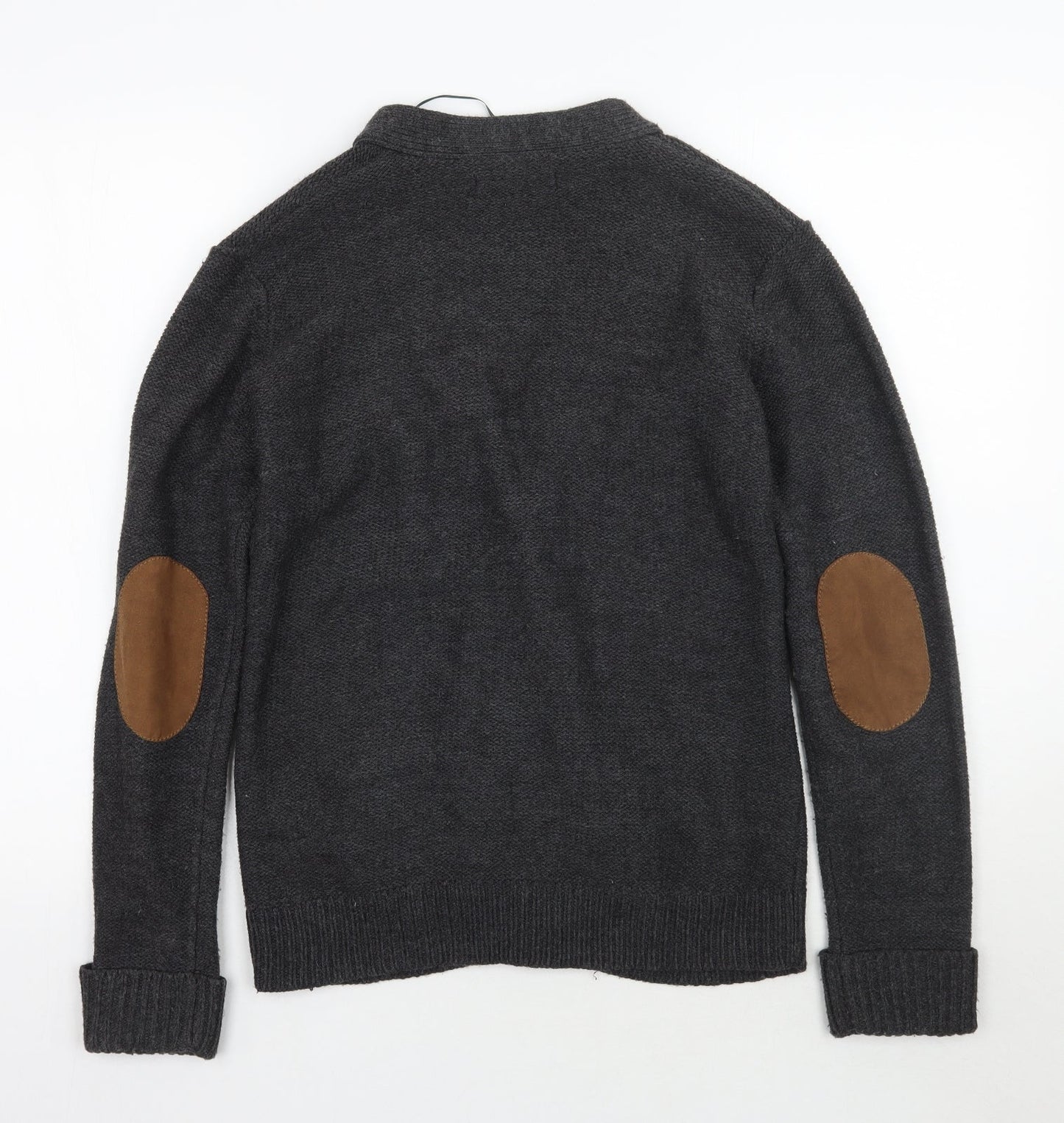 Sao Paulo Womens Grey   Cardigan Jumper Size M
