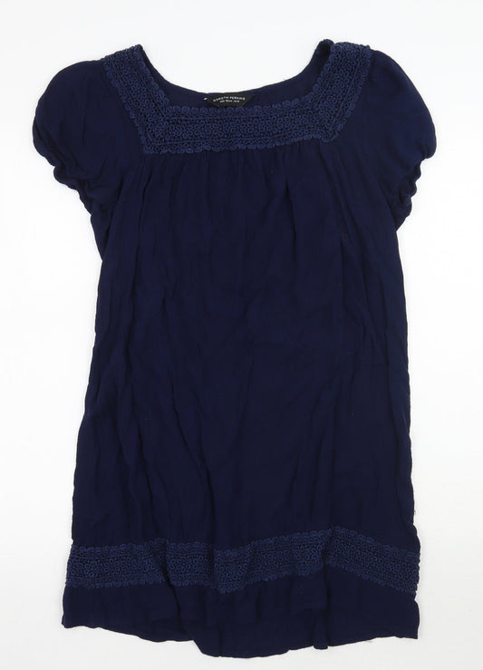 Dorothy Perkins Womens Blue   A-Line  Size 12
