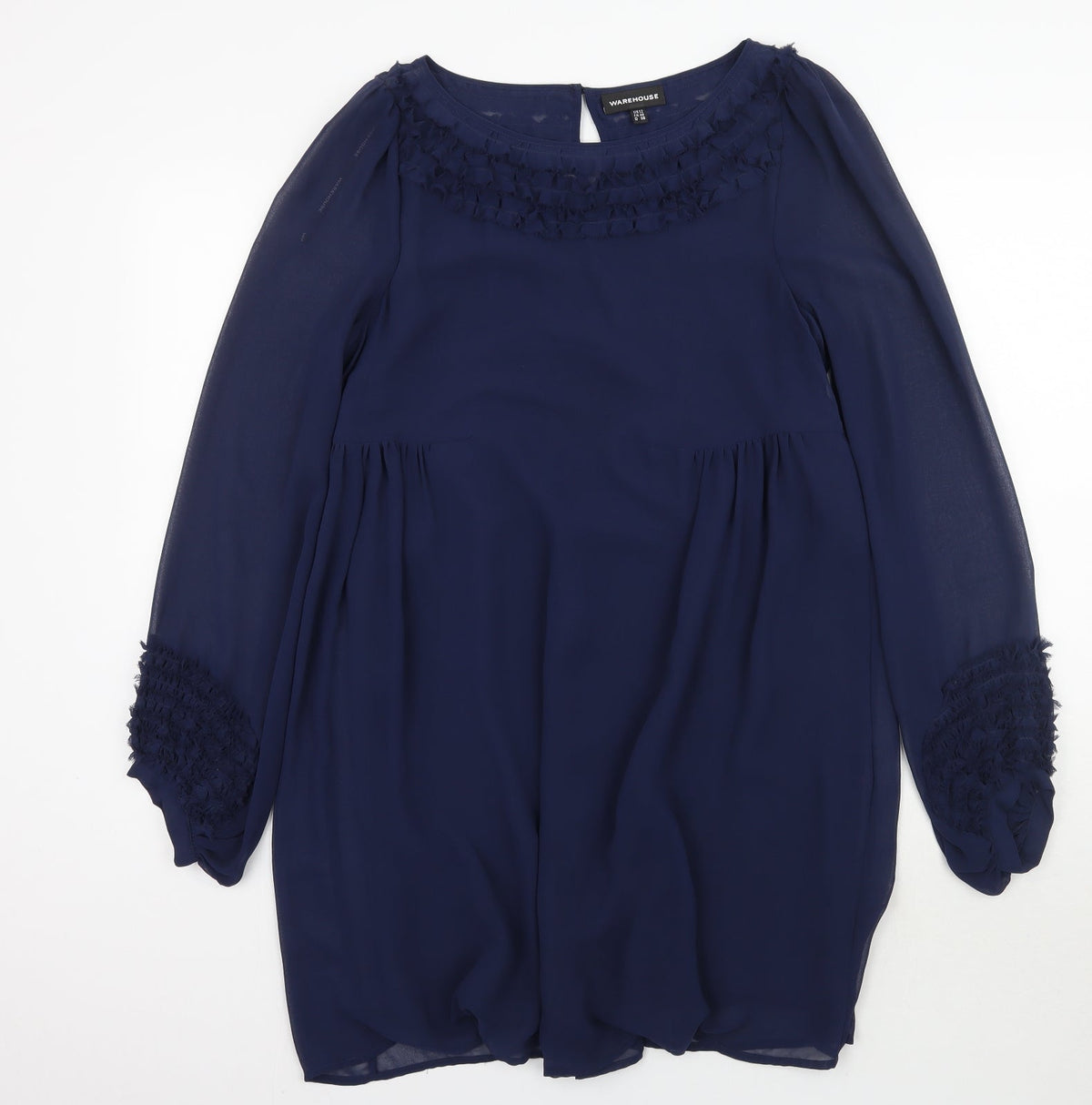 Warehouse Womens Blue   A-Line  Size 12