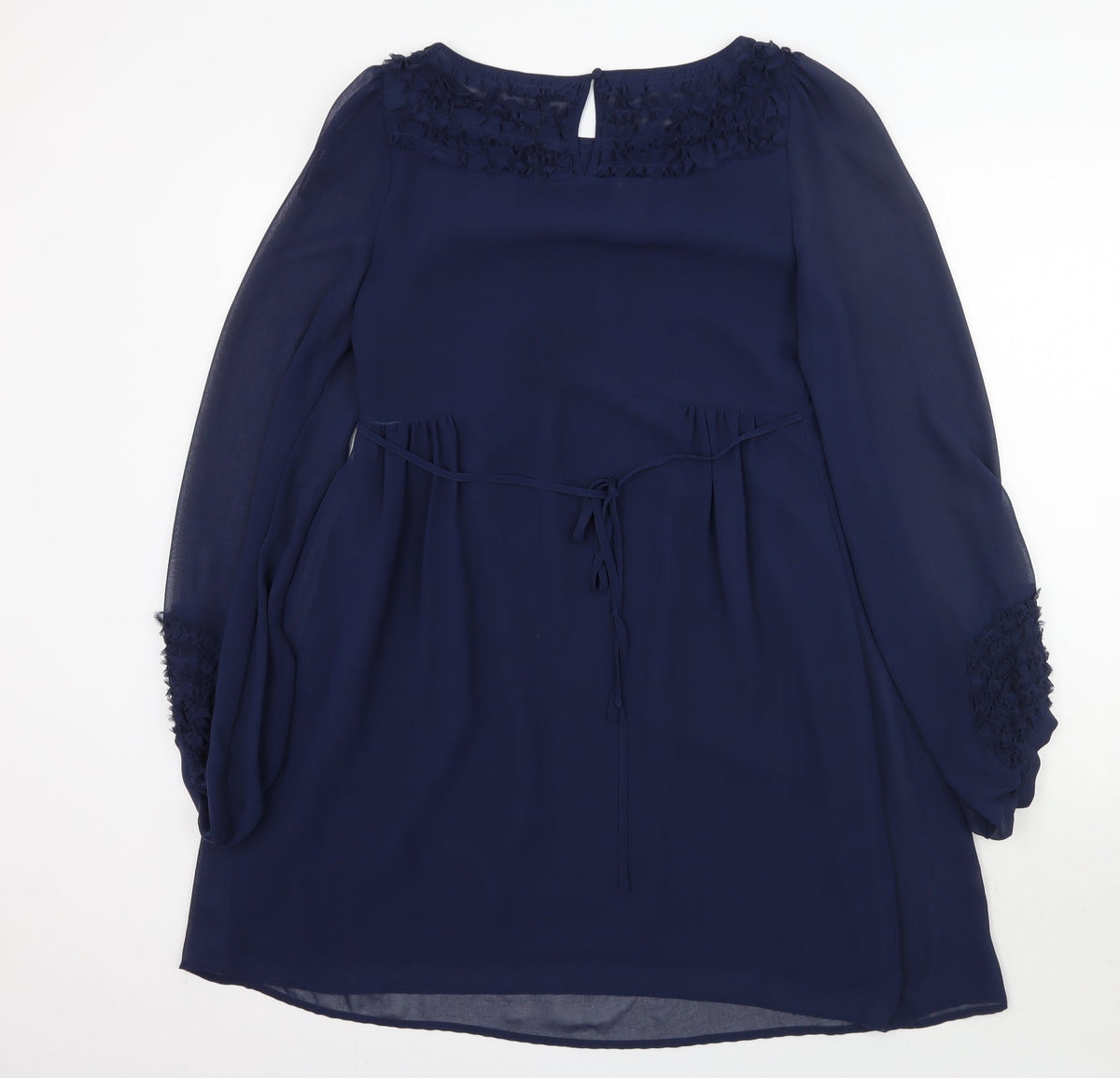 Warehouse Womens Blue   A-Line  Size 12