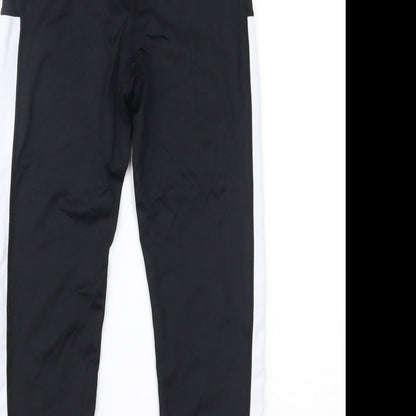 Primark Womens Black   Cropped Leggings Size 8 L19 in