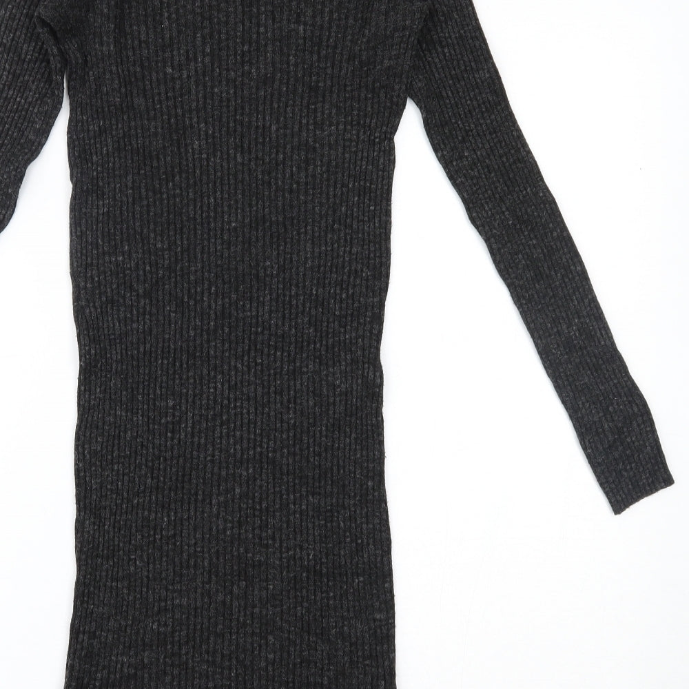 Primark Womens Grey   Bodycon  Size 6