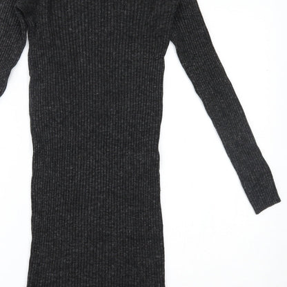 Primark Womens Grey   Bodycon  Size 6