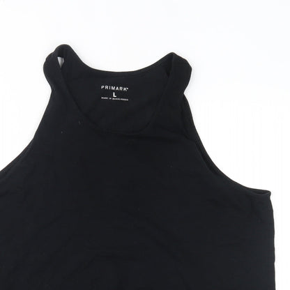 Primark Womens Black   Basic Tank Size L
