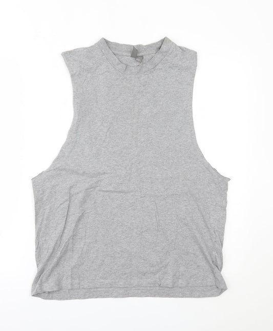 Womens UK Size M ASOS Green Basic Tank