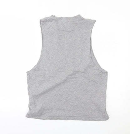 Womens UK Size M ASOS Green Basic Tank