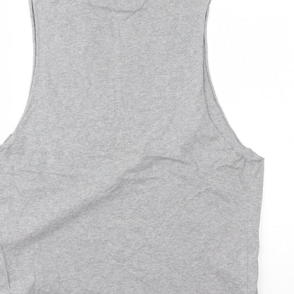 Womens UK Size M ASOS Green Basic Tank