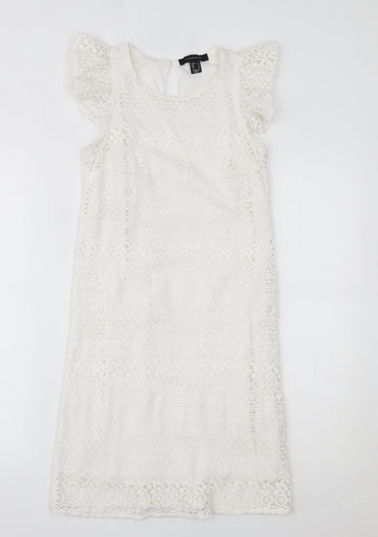 Primark Womens White   A-Line  Size 6