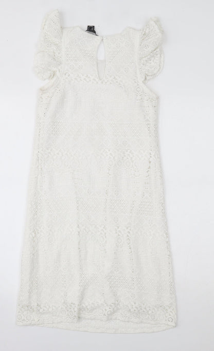 Primark Womens White   A-Line  Size 6