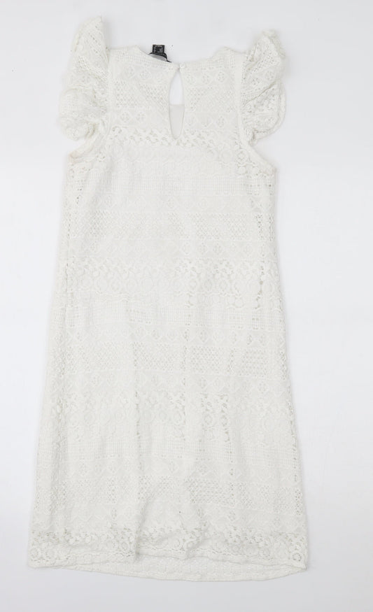 Primark Womens White   A-Line  Size 6