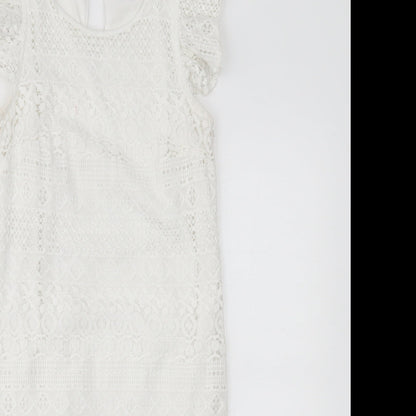 Primark Womens White   A-Line  Size 6