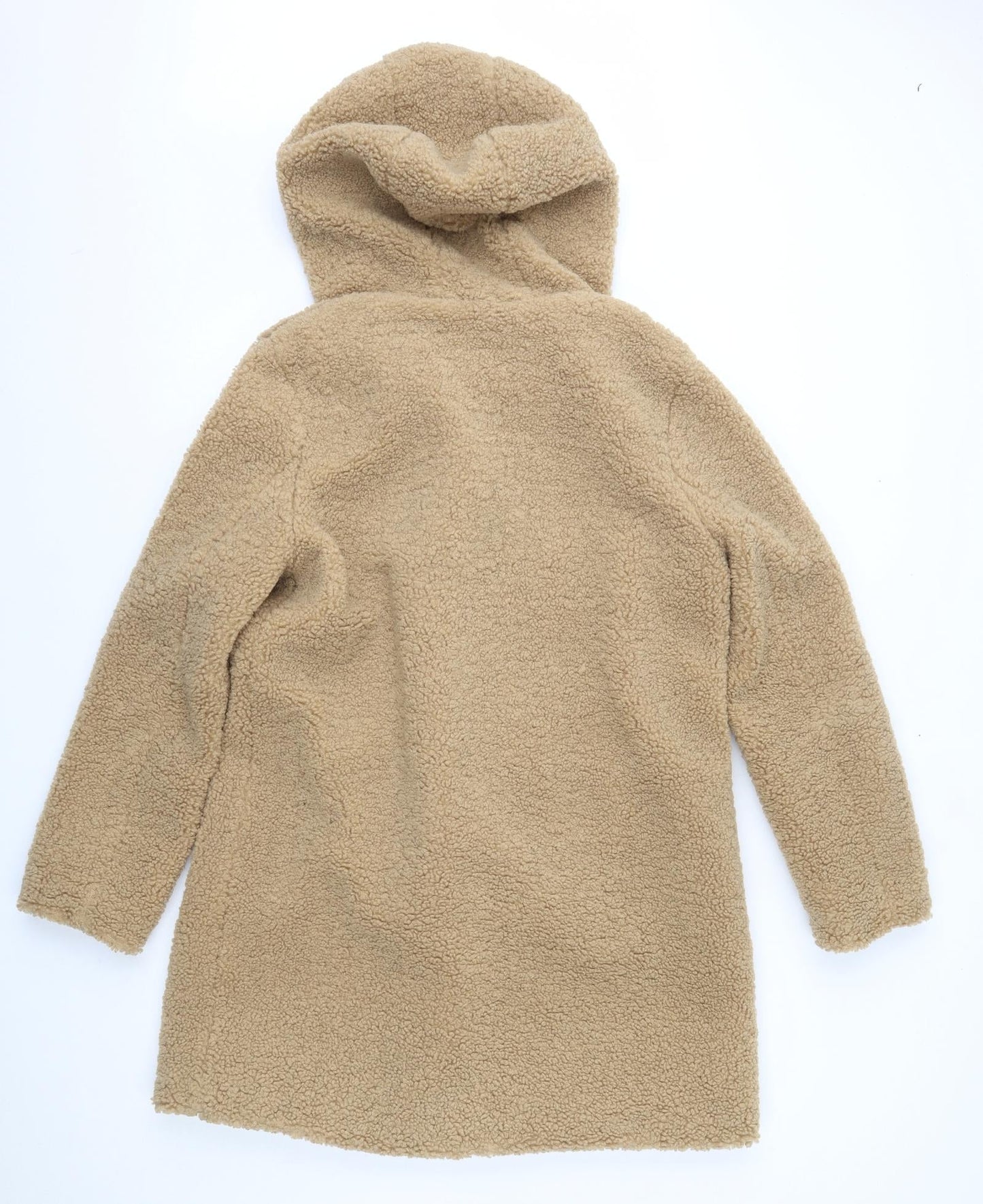 Womens UK Size 12 Papaya Brown Overcoat