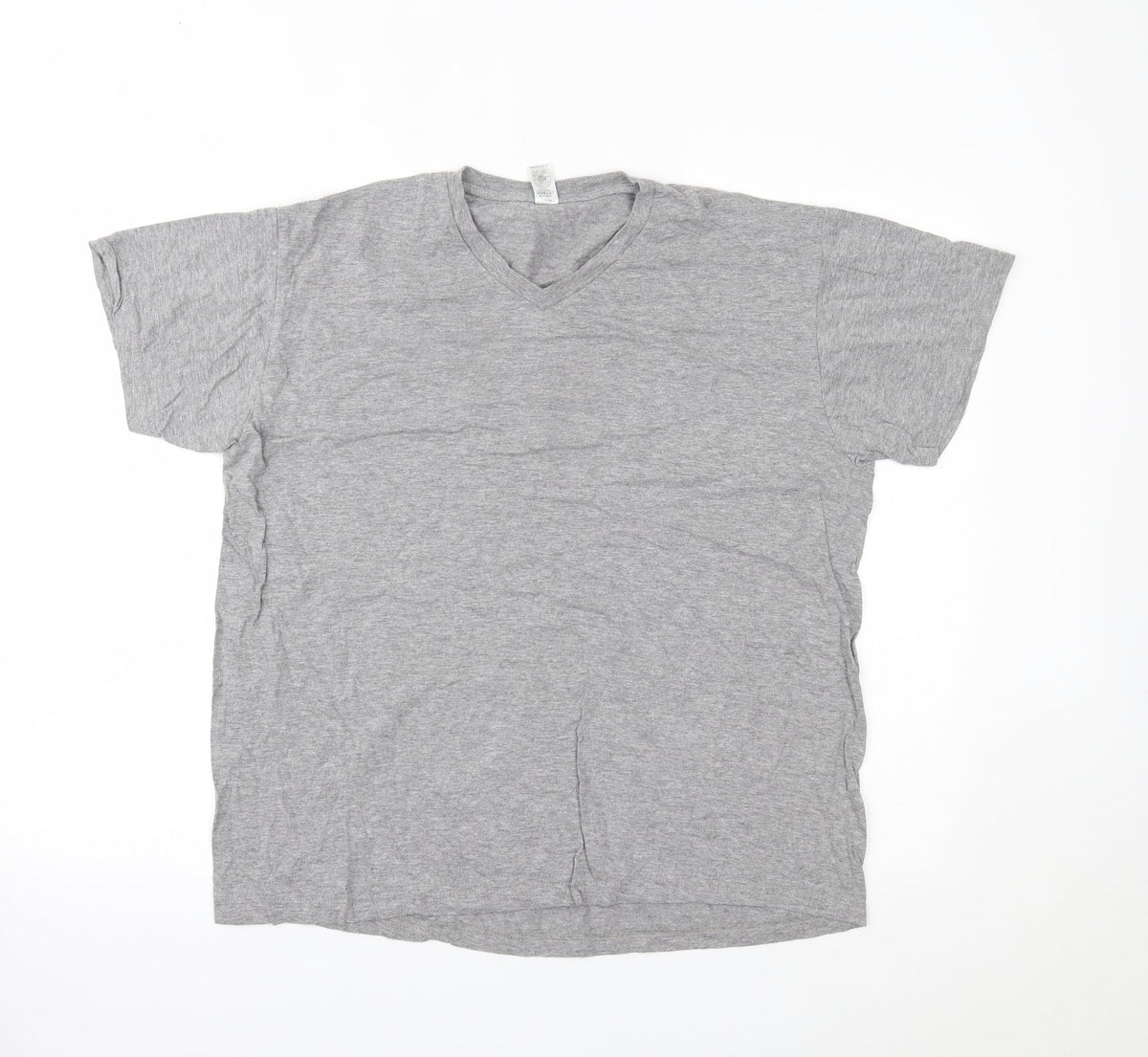Additional front view of SOLS women’s grey basic t-shirt, size L