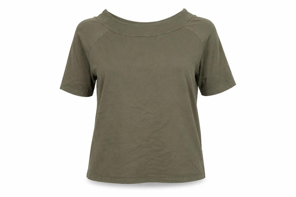Womens UK Size 16 LABEL BE Green Basic Blouse