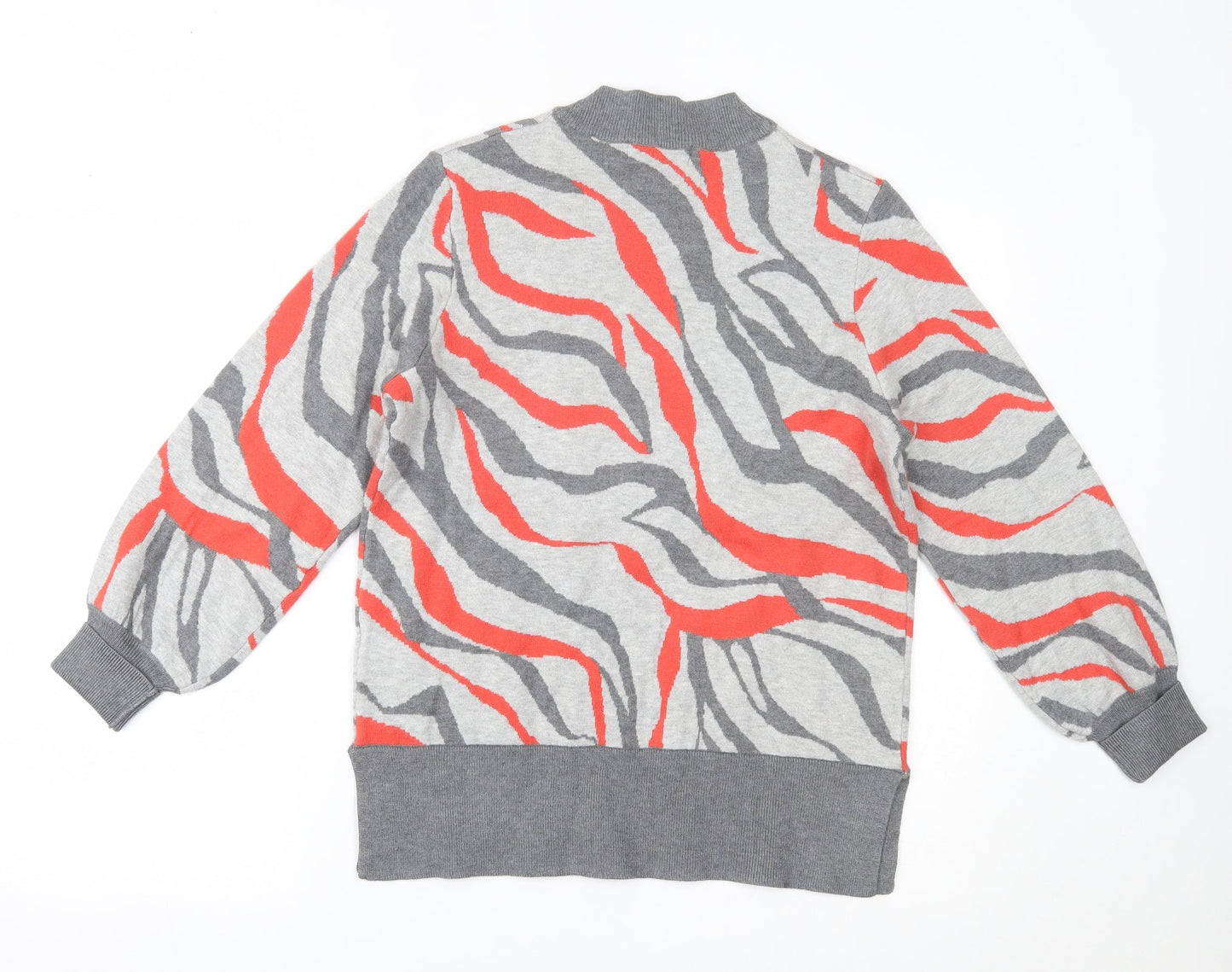 Womens UK Size M Marks and Spencer Grey Pullover Sweatshirt