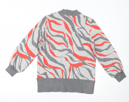 Womens UK Size M Marks and Spencer Grey Pullover Sweatshirt