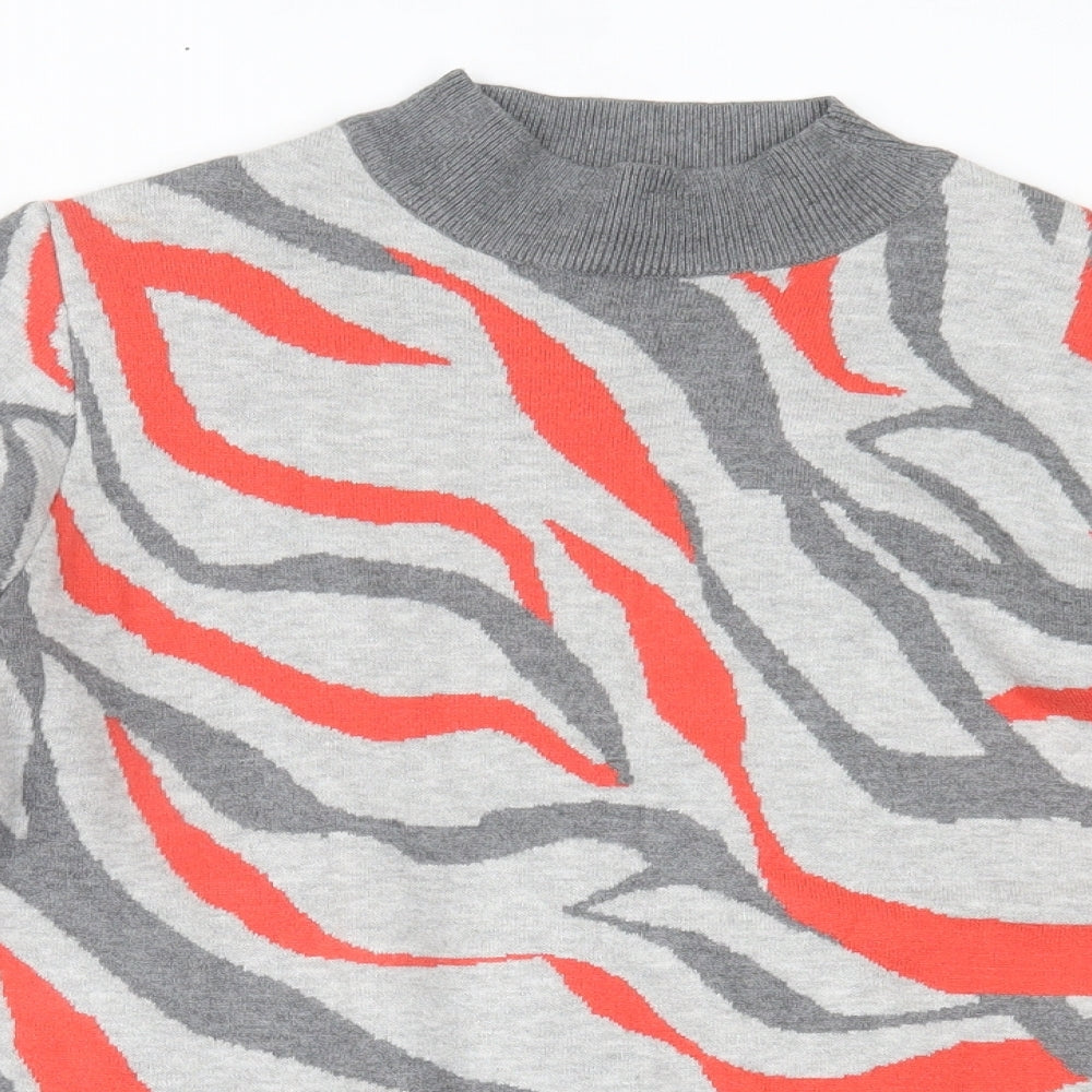 Womens UK Size M Marks and Spencer Grey Pullover Sweatshirt