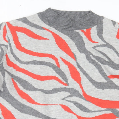 Womens UK Size M Marks and Spencer Grey Pullover Sweatshirt