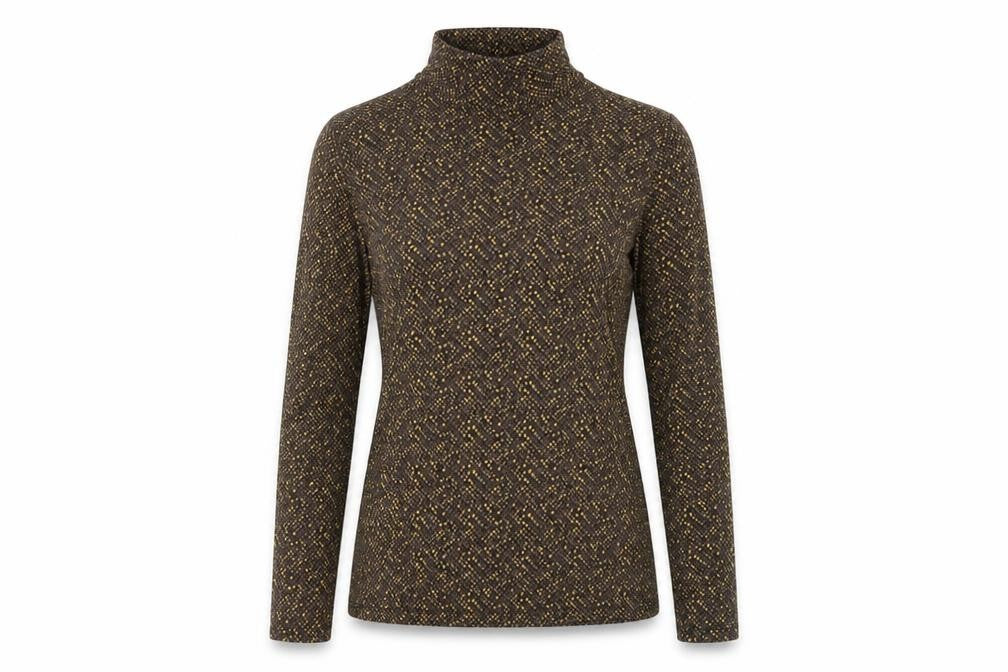 Womens UK Size 10 Marks and Spencer Brown Basic Blouse