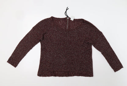 Womens UK Size M VERO MODA Purple Pullover Jumper