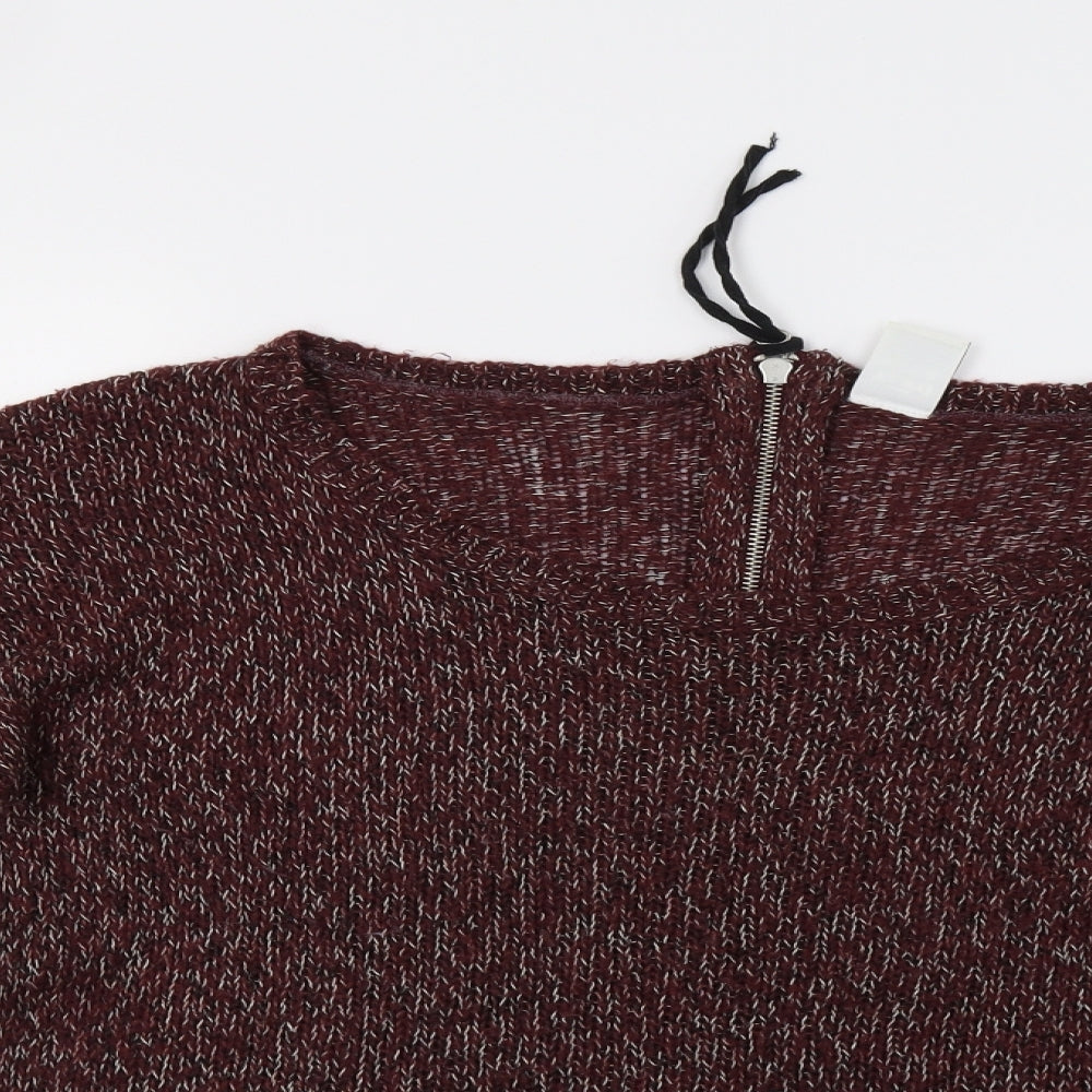 Womens UK Size M VERO MODA Purple Pullover Jumper