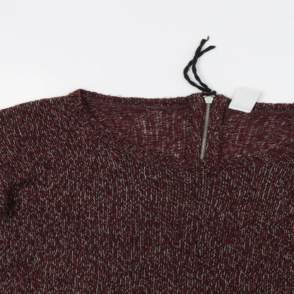Womens UK Size M VERO MODA Purple Pullover Jumper
