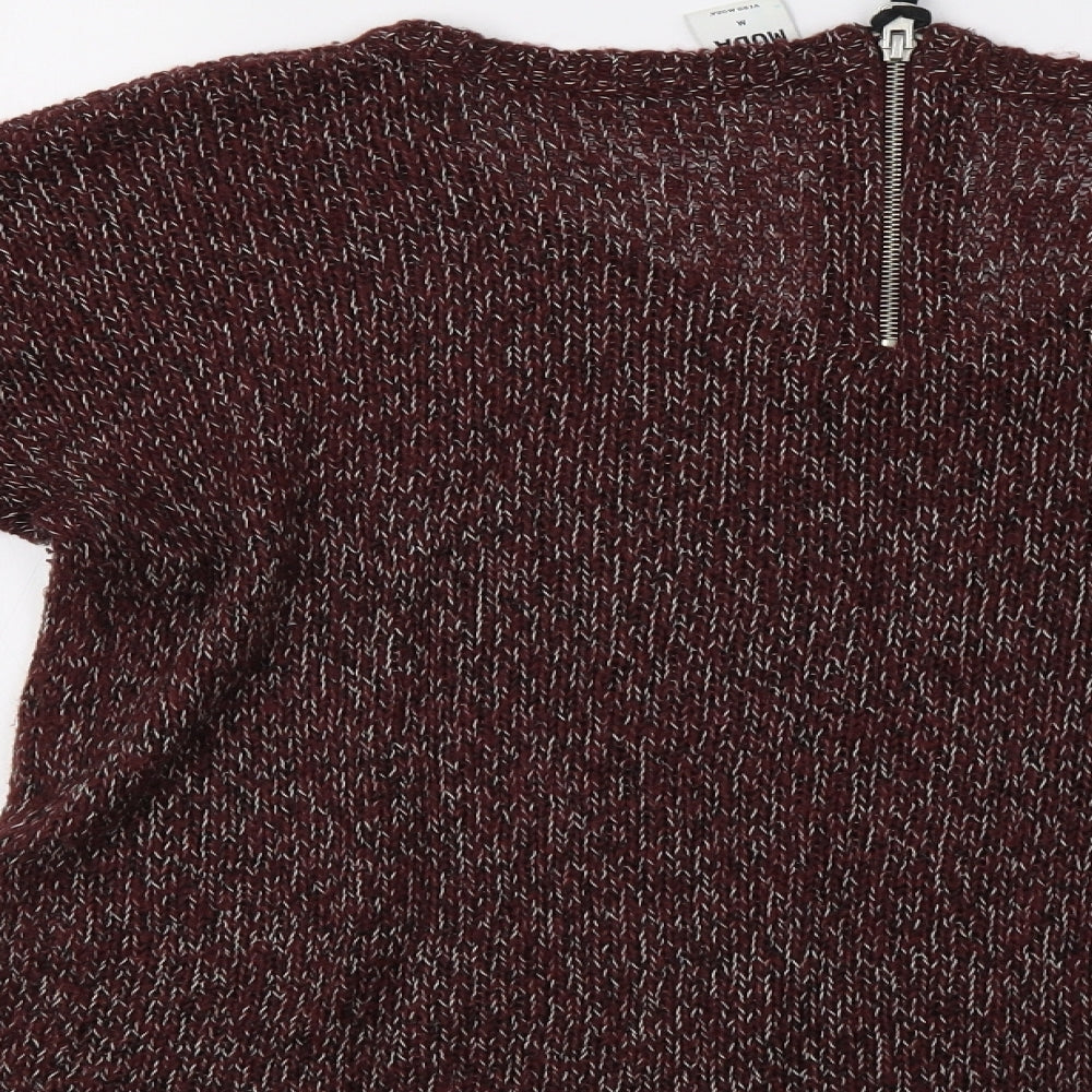 Womens UK Size M VERO MODA Purple Pullover Jumper