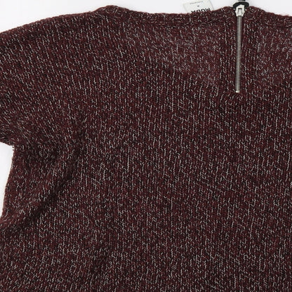 Womens UK Size M VERO MODA Purple Pullover Jumper
