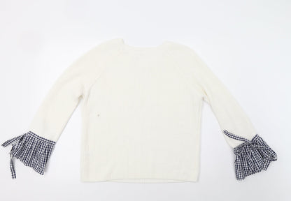 TU Womens Ivory   Pullover Jumper Size 14