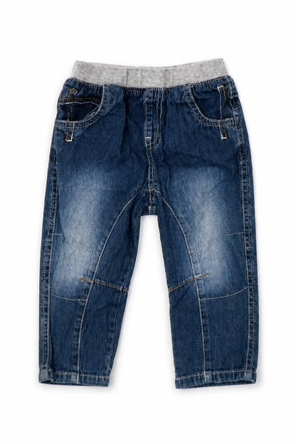 Front view of Tu Baby Blue Jogger Jeans, size 12-18, Months