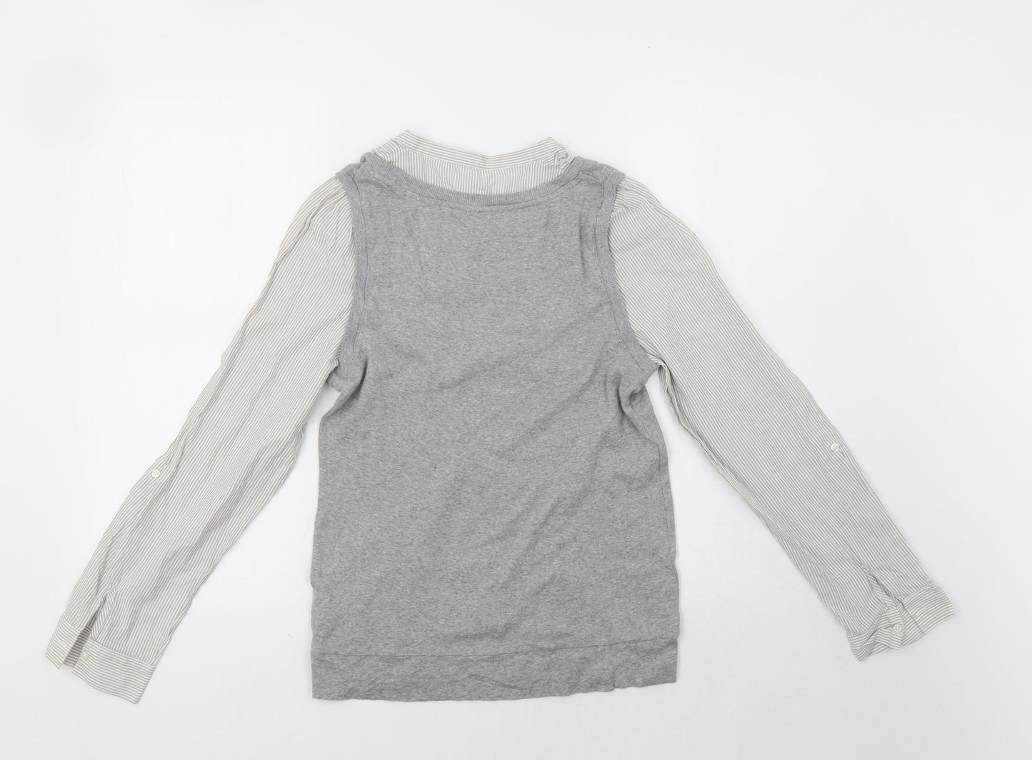 Womens UK Size 12 M&S Grey Pullover Jumper