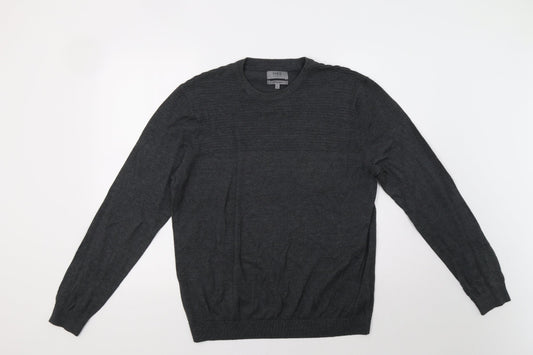 M&S Mens Grey   Pullover Jumper Size L