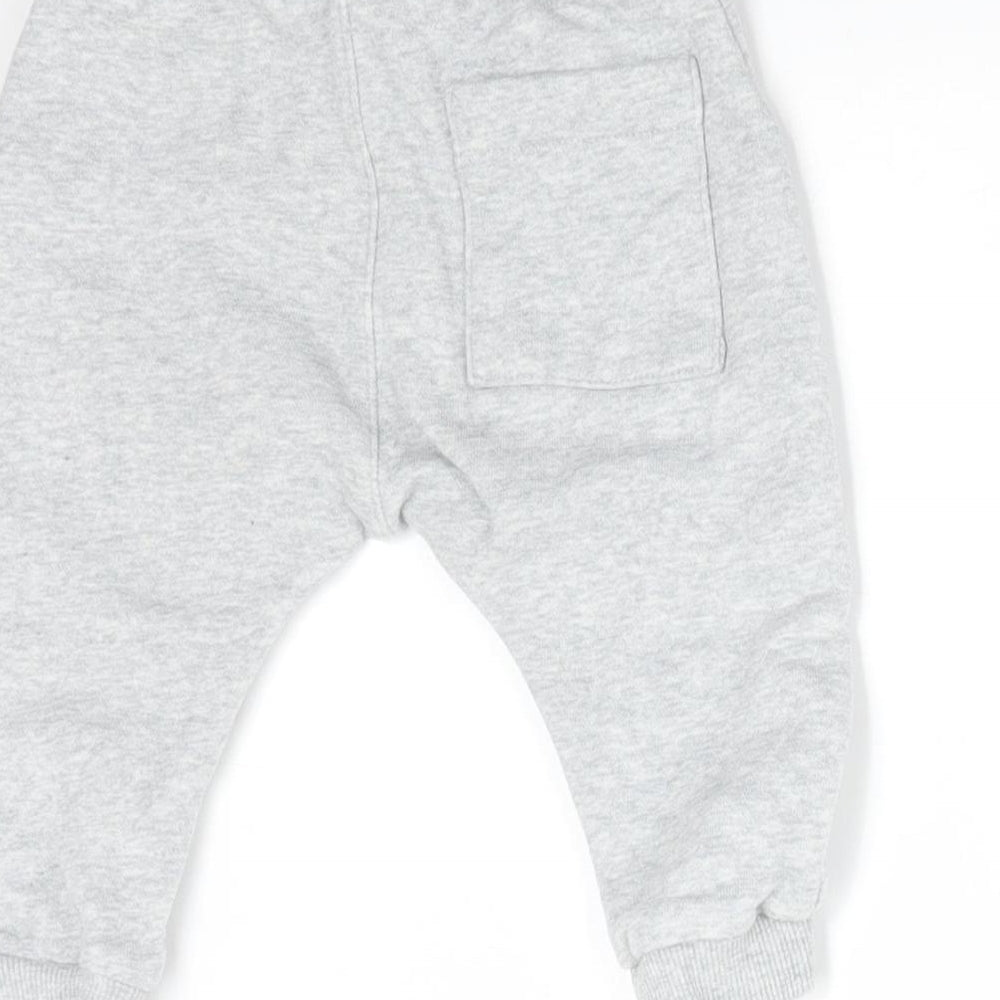 M&S Baby Grey   Jogger Leggings Size 6-9 Months