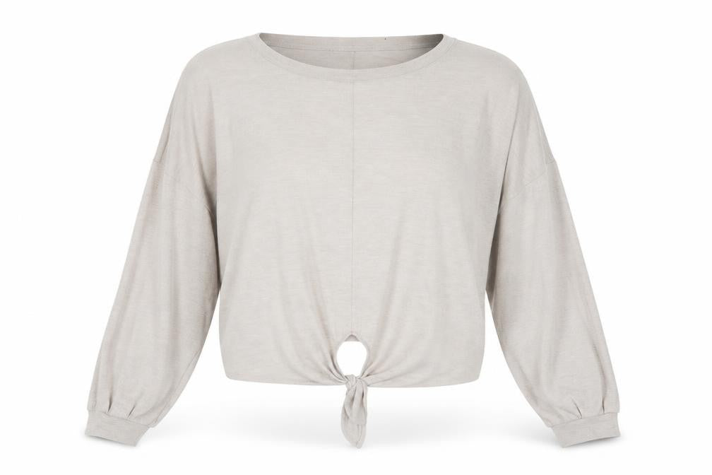 Womens UK Size L H&M Grey Basic T-Shirt