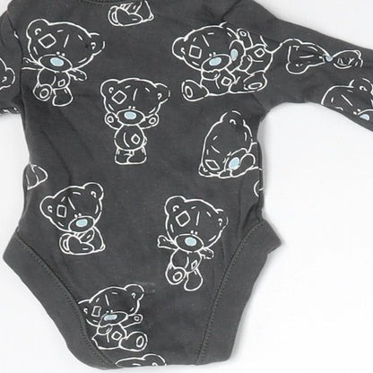 George Baby Grey   Babygrow One-Piece Size Newborn  - TEDDY