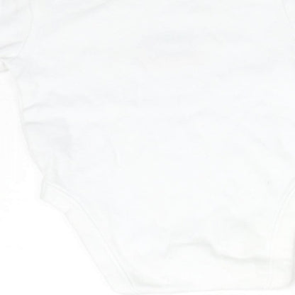Primark Baby White   Babygrow One-Piece Size 3-6 Months  - DADDY'S LITTLE MONSTER