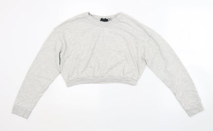 Womens UK Size 16 ASOS Grey Pullover Sweatshirt