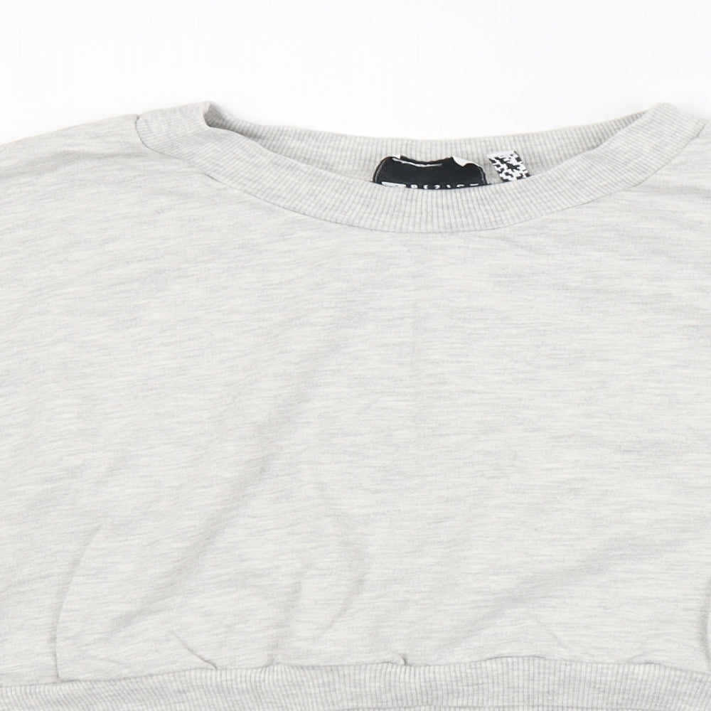 Womens UK Size 16 ASOS Grey Pullover Sweatshirt