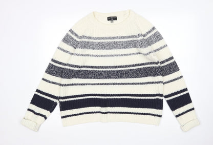 Womens UK Size M Originals Knitwear Multicoloured Pullover Jumper
