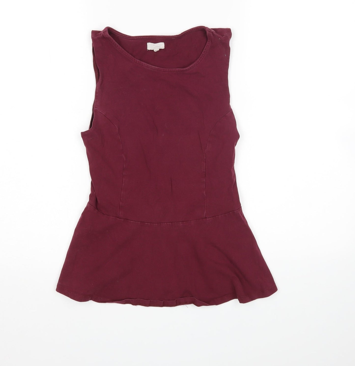 Womens UK Size 10 New Look Purple Basic Tank
