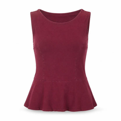 Womens UK Size 10 New Look Purple Basic Tank
