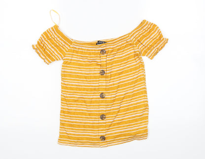 Womens UK Size 12 Select Yellow Pullover Jumper
