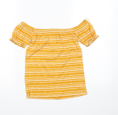 Womens UK Size 12 Select Yellow Pullover Jumper