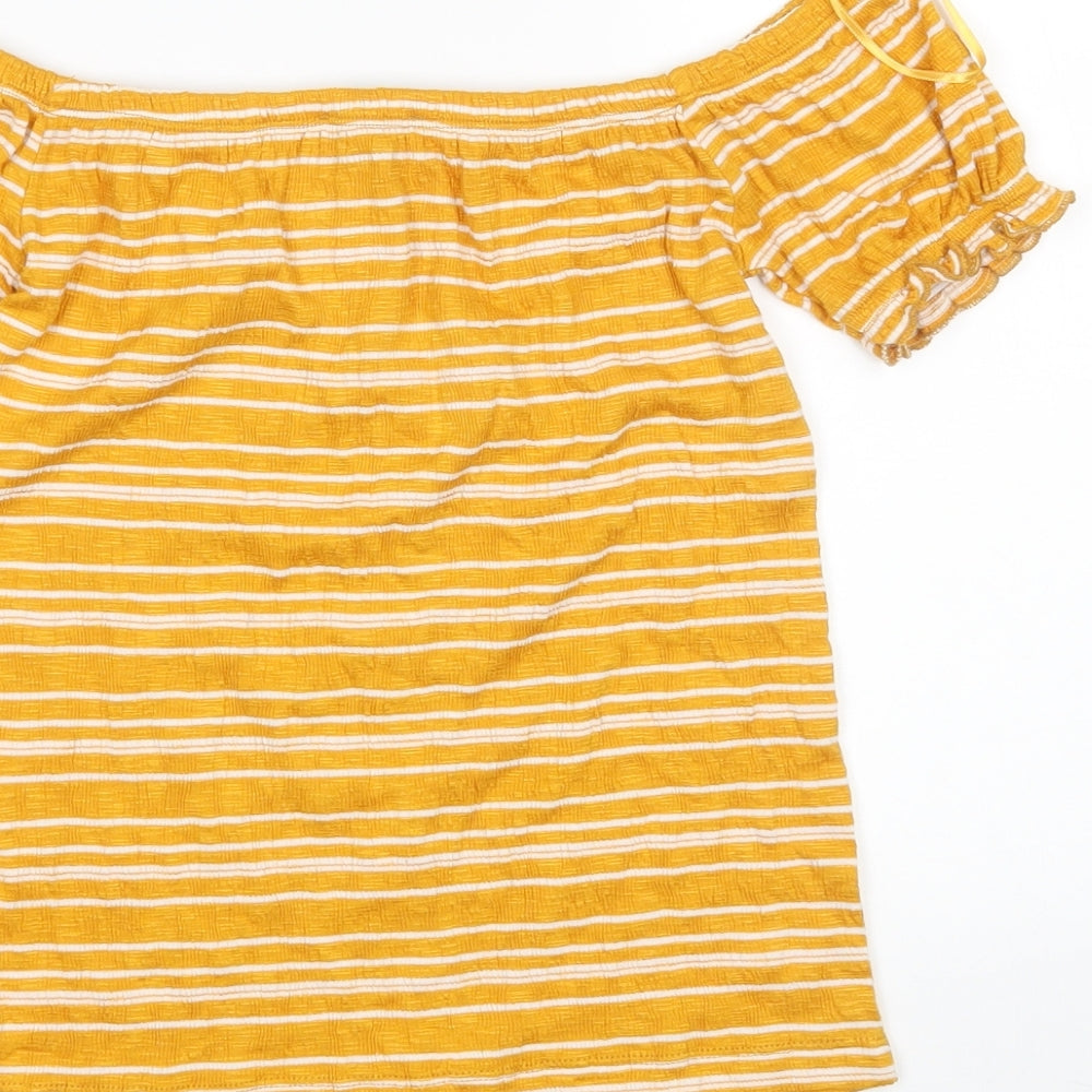 Womens UK Size 12 Select Yellow Pullover Jumper