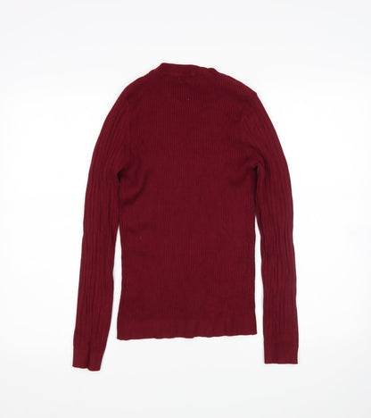 Womens UK Size 12 New Look Purple Pullover Jumper