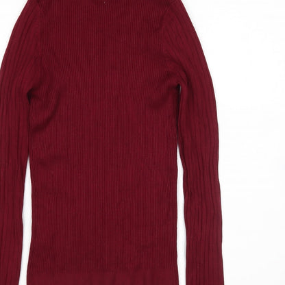 Womens UK Size 12 New Look Purple Pullover Jumper