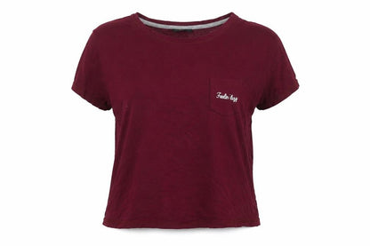 Front view of New Look women’s purple top pyjama top, size M